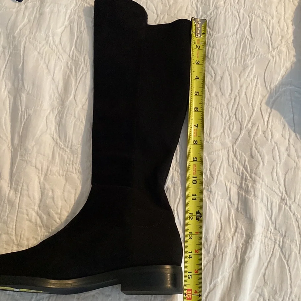 STUART WEITZMAN Keelan City suede and neoprene knee boots NWOB‎